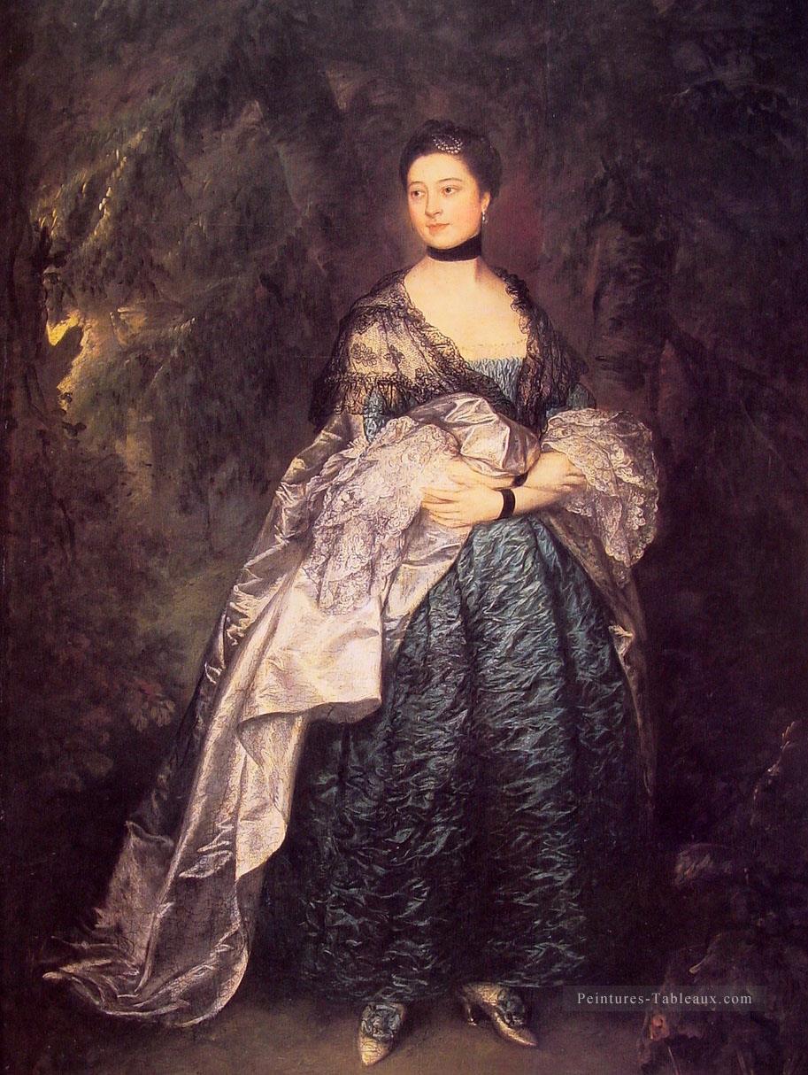 Portrait de Lady Alston Thomas Gainsborough Peintures à l'huile